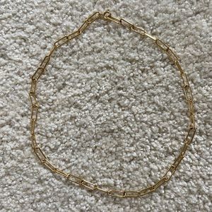 New Bearfruit Amelia chain link necklace gold